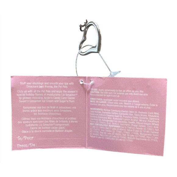Vintage Bonne Bell Lip Smacker *Empty Balm/Gloss Bag Sweet Friends 2004 Pet Pals - Picture 3 of 3